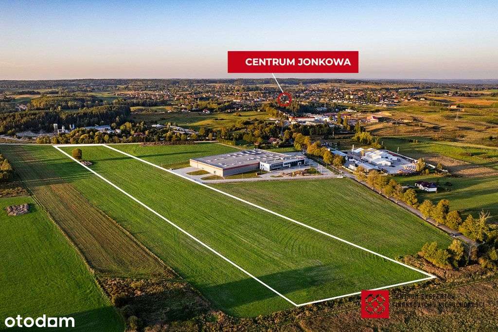 Działka produkcyjno - usługowa Jonkowo-objęta Mpzp - Pełny obrazek: 4/7