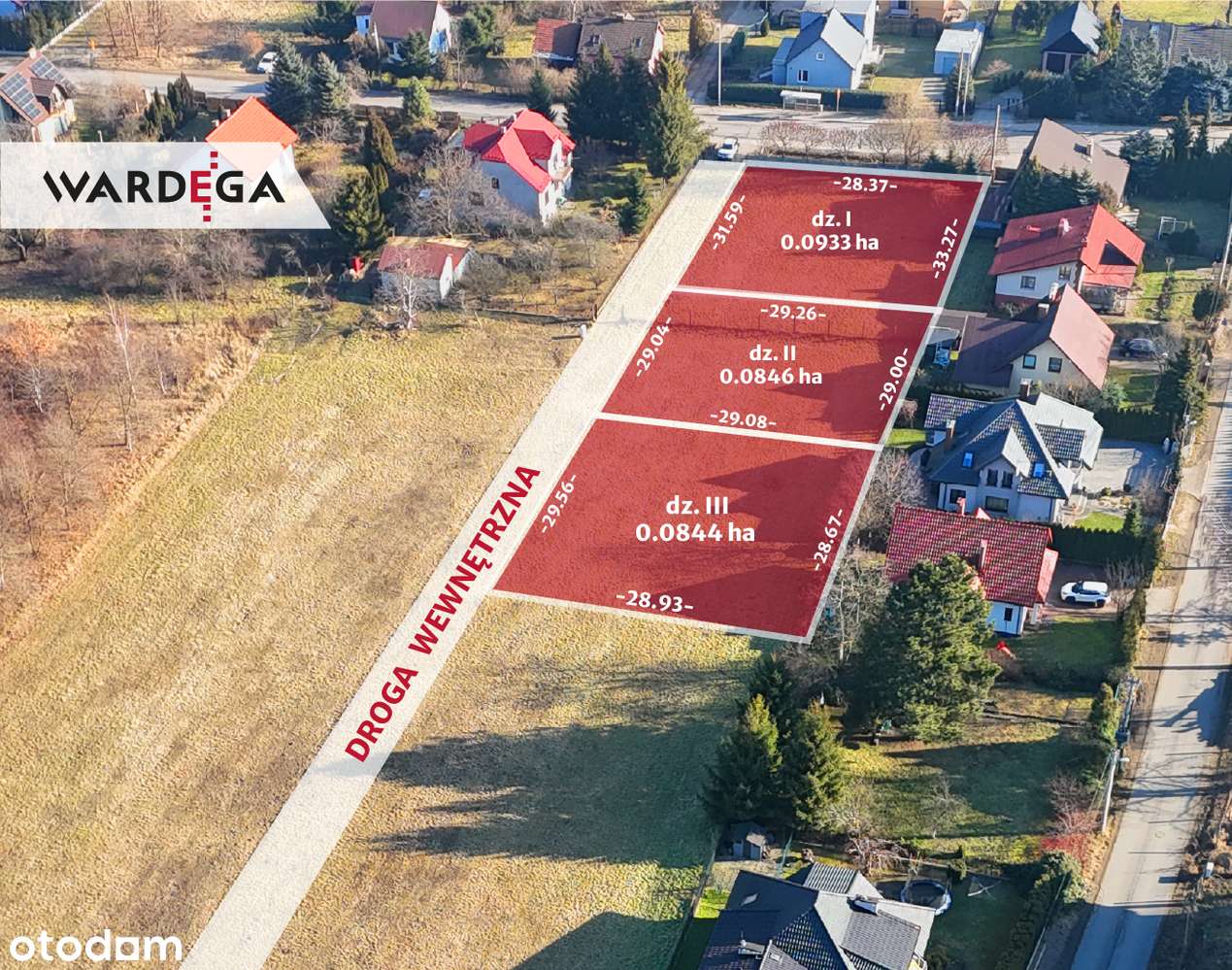 Działka budowlana 9.33 a (dz. I) – Kraków, ul. Potrzask - Pełny obrazek: 4/4