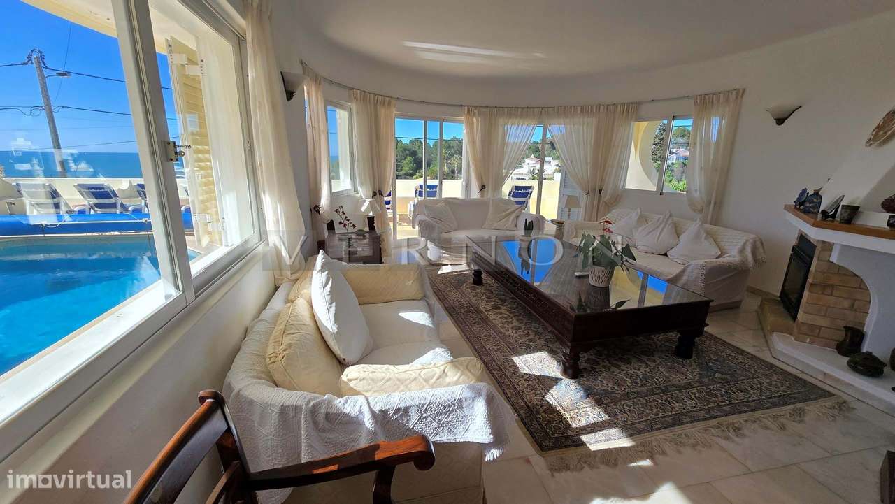 Algarve, para venda, moradia T5 primeira linha do mar com piscina aque-14