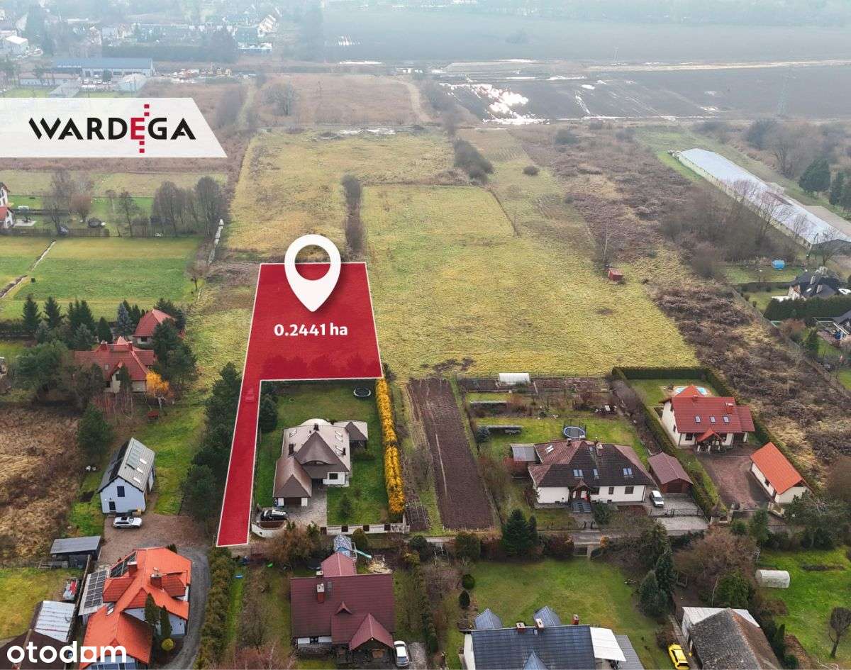 Działka budowlana 24.42 a - Bolechowice-7