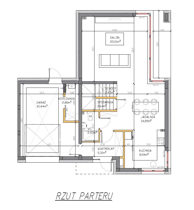 Budynek bliźniaczy 150,66 m2 + działka 550 m2 - Pełny obrazek: 2/9