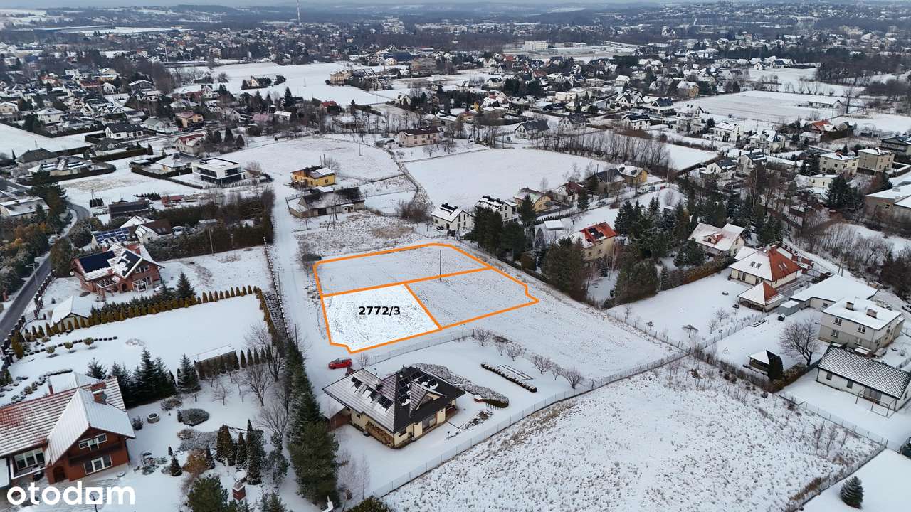 Piękna działka budowlana w Jaworzu, ul. Ustronna-3