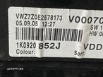Ceas Ceasuri Cluster Instrumente Bord Volkswagen Golf 5 1.9 TDI 2004 - 2008 Cod 1K0920852J [B2963] - 5