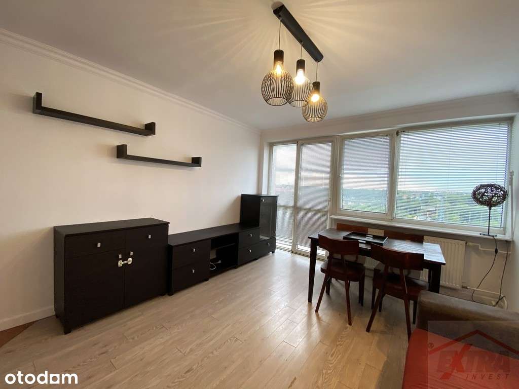 3 pokoje, balkon z widokiem na zieleń i miasto