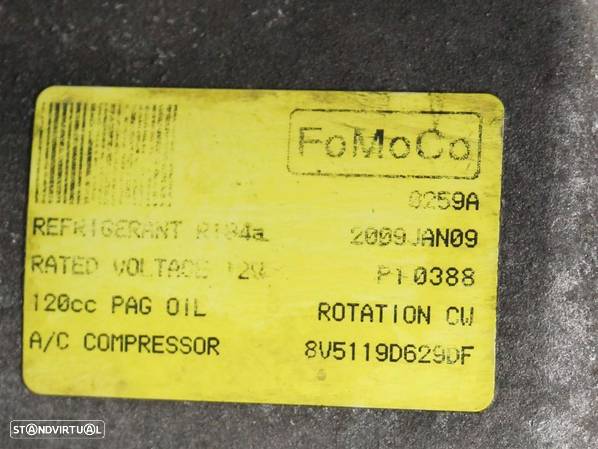 Compressor AC Ford Fiesta 1.4 TDCI - 3