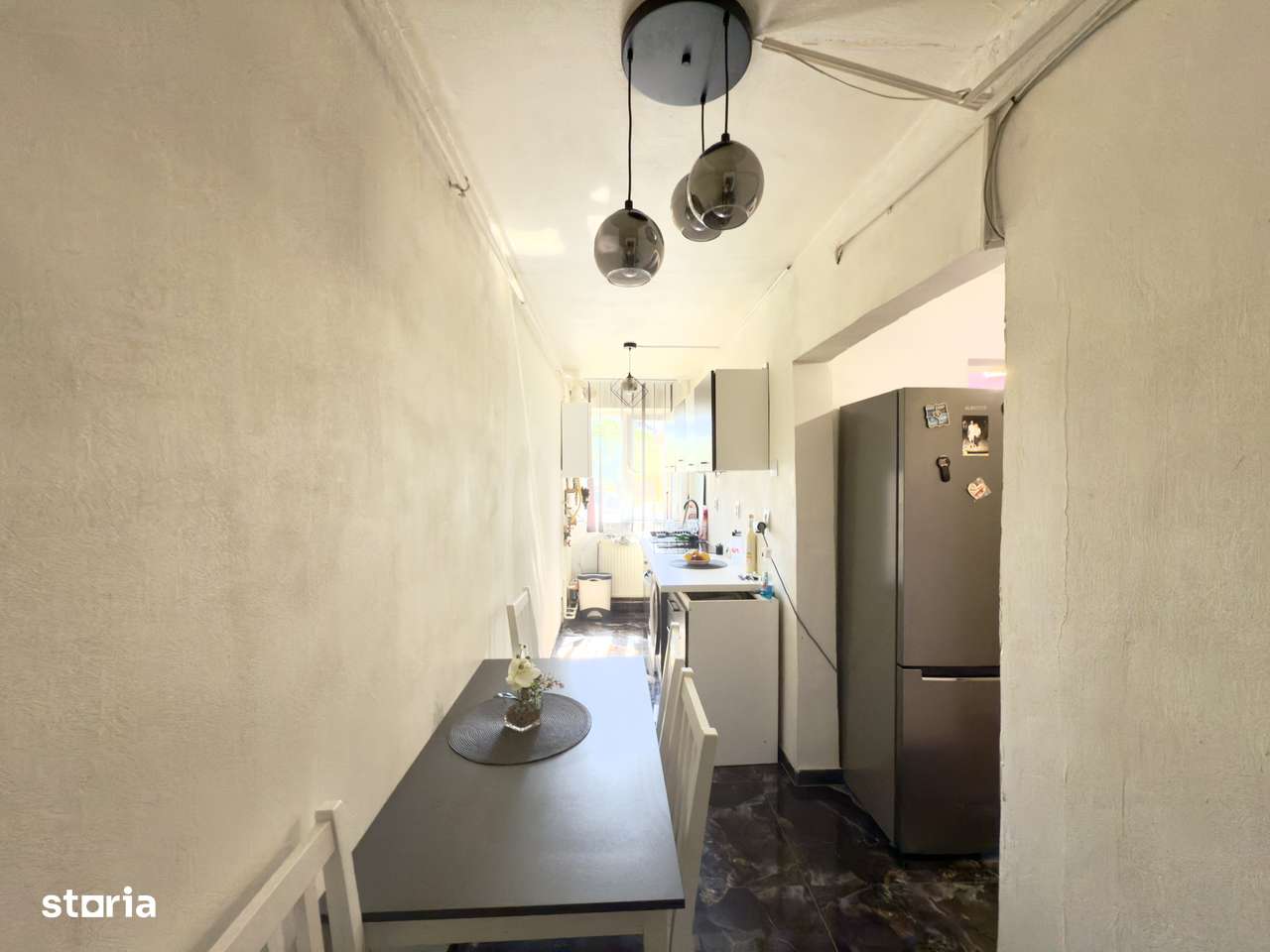 Ap. 2 camere , amenajat , centrala pe gaz, parter - Lunei-7