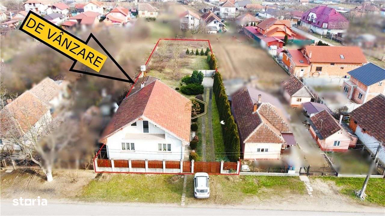 Aproape de oras: Casa 3 dormitoare, curte frumoasa si terasa - Imagine principală: 1/20