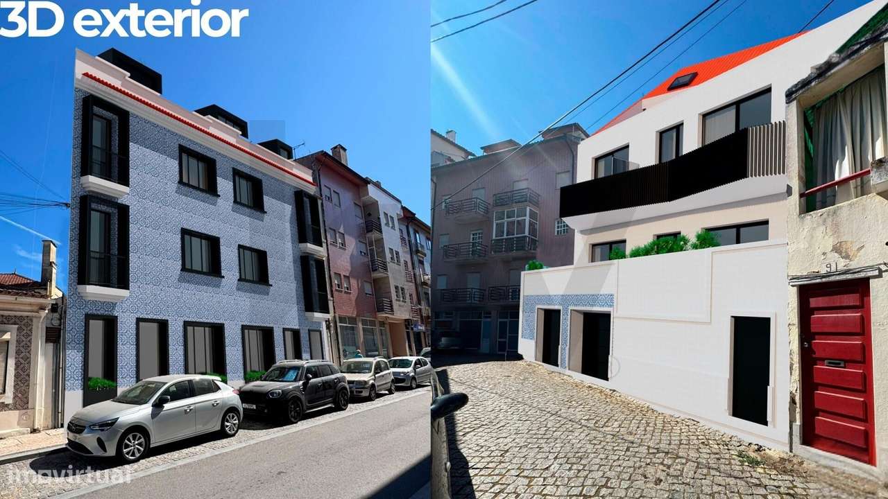 Prédio com projecto aprovado no centro de Aveiro - Grande imagem: 4/22