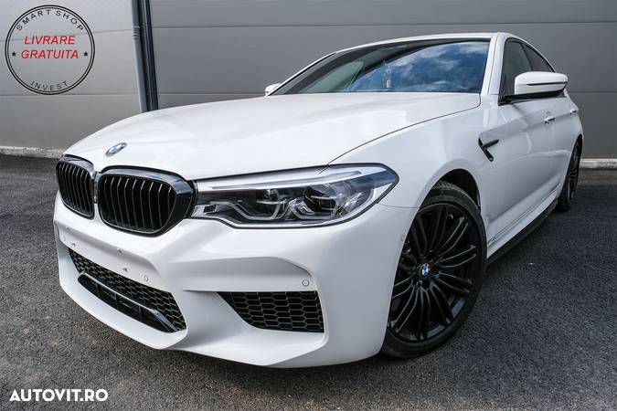 Extensii Praguri Laterale BMW Seria 5 G30 G31 (2017+) M Design Negru Lucios- livrare gratuita - 9