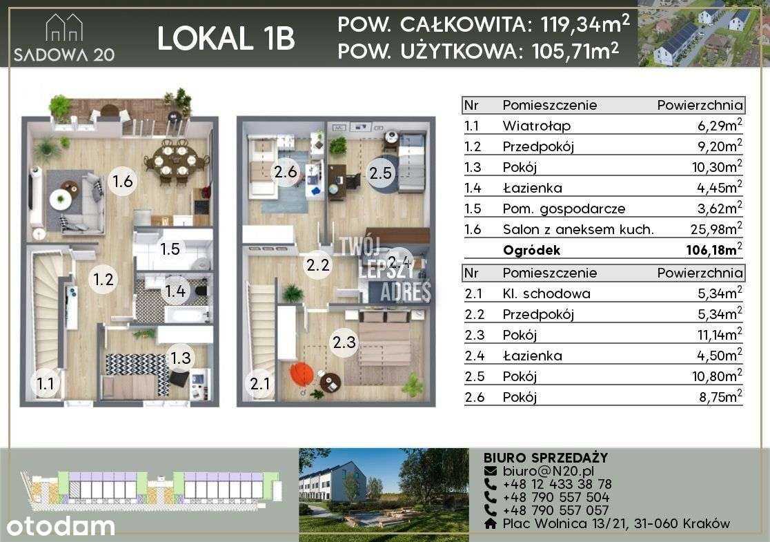 Nowe mieszkania w Wieliczce 5 pok. - Pełny obrazek: 5/13