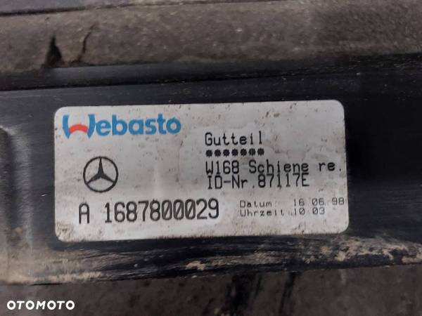 SZYBERDACH MERCEDES W168 A KLASA 1687800029 - 3