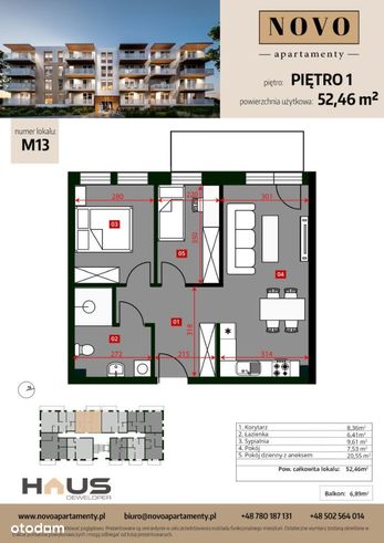 3pokojowe w nowym apartamentowcu!