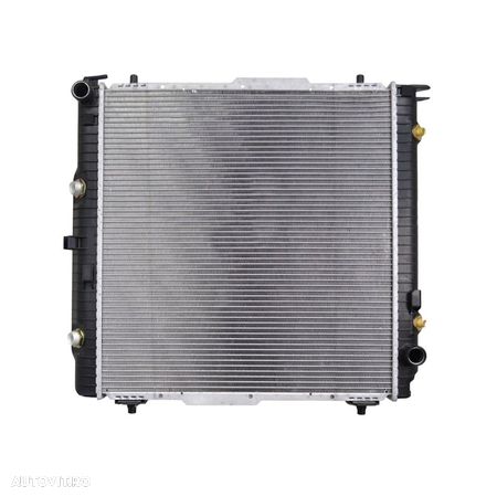 Radiator racire Mercedes Clasa G, (W461/W463) 1989- G 350d; G270 Vcdi ; G280 Cdi/G300 Cdi; G300dt; G320; G36 Amg; G400cdi; G500; G55 Amg) Diesel/Benzina, M/A, Cu/fara AC, 538x568x40, Cu lipire fagure prin - 1