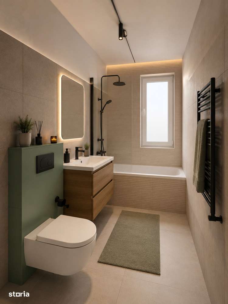 Apartament 2 camere + scara interioara + terasa 34MP | Metrou Berceni-3