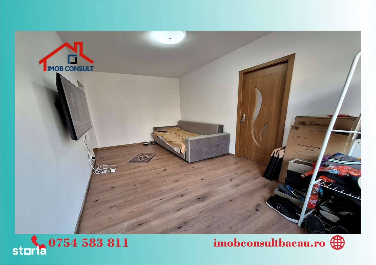 DE NERATAT! Apartament 2 camere – etaj 1, zona Milcov, Bacău! CE1394-1