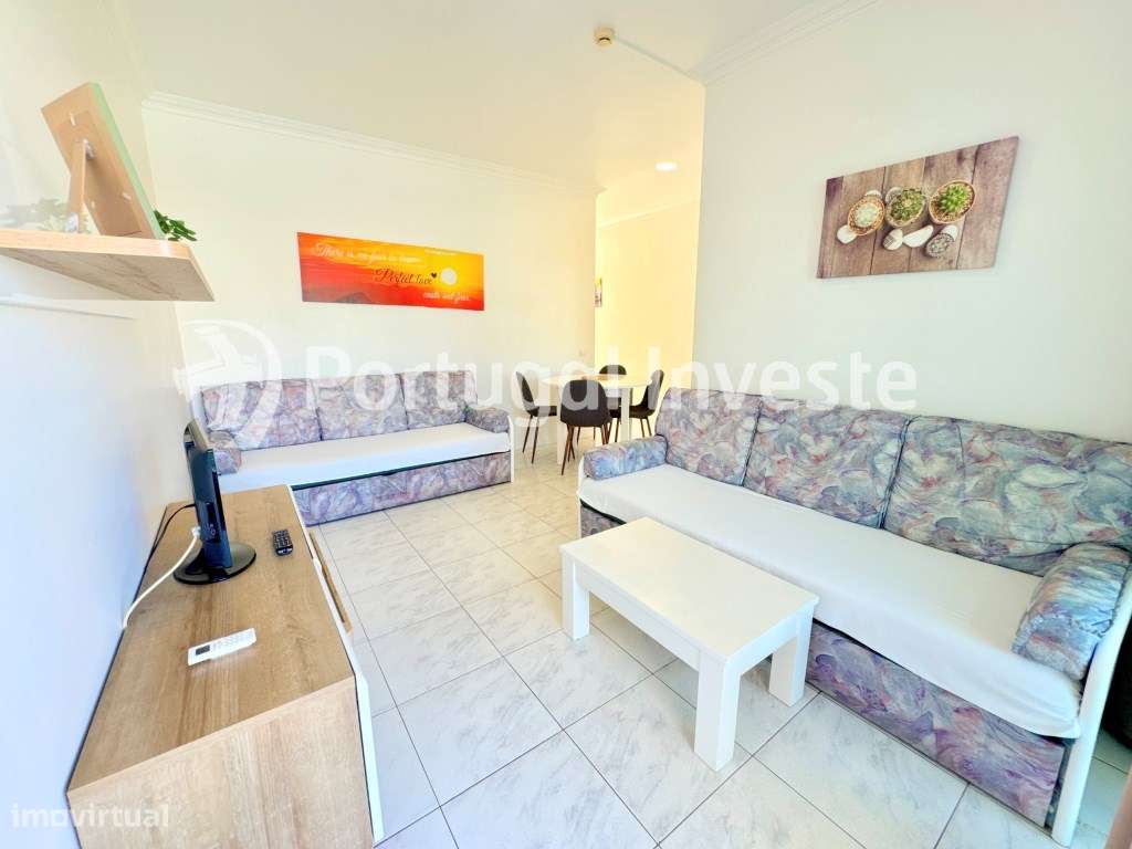Apenas 5 min da Praia! T1 mobilado e com excelente rentabilidade!-5