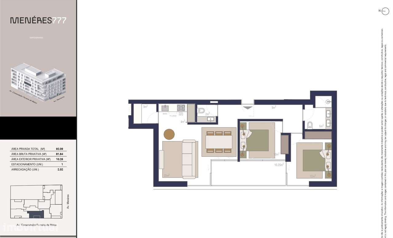 T2 NOVO C/VARANDA EM CONDº RESERVADO JUNTO AS PRAIAS!-14