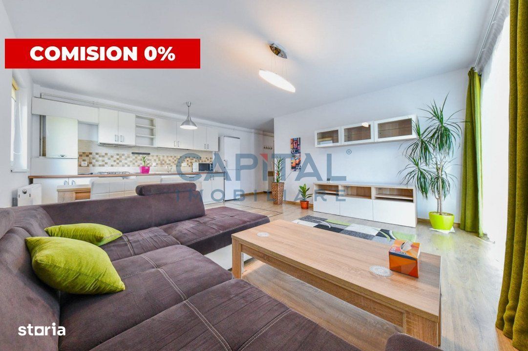 Comision 0 %  Apartament 3 camere, modern mobilat, imobil 2015, Calea
