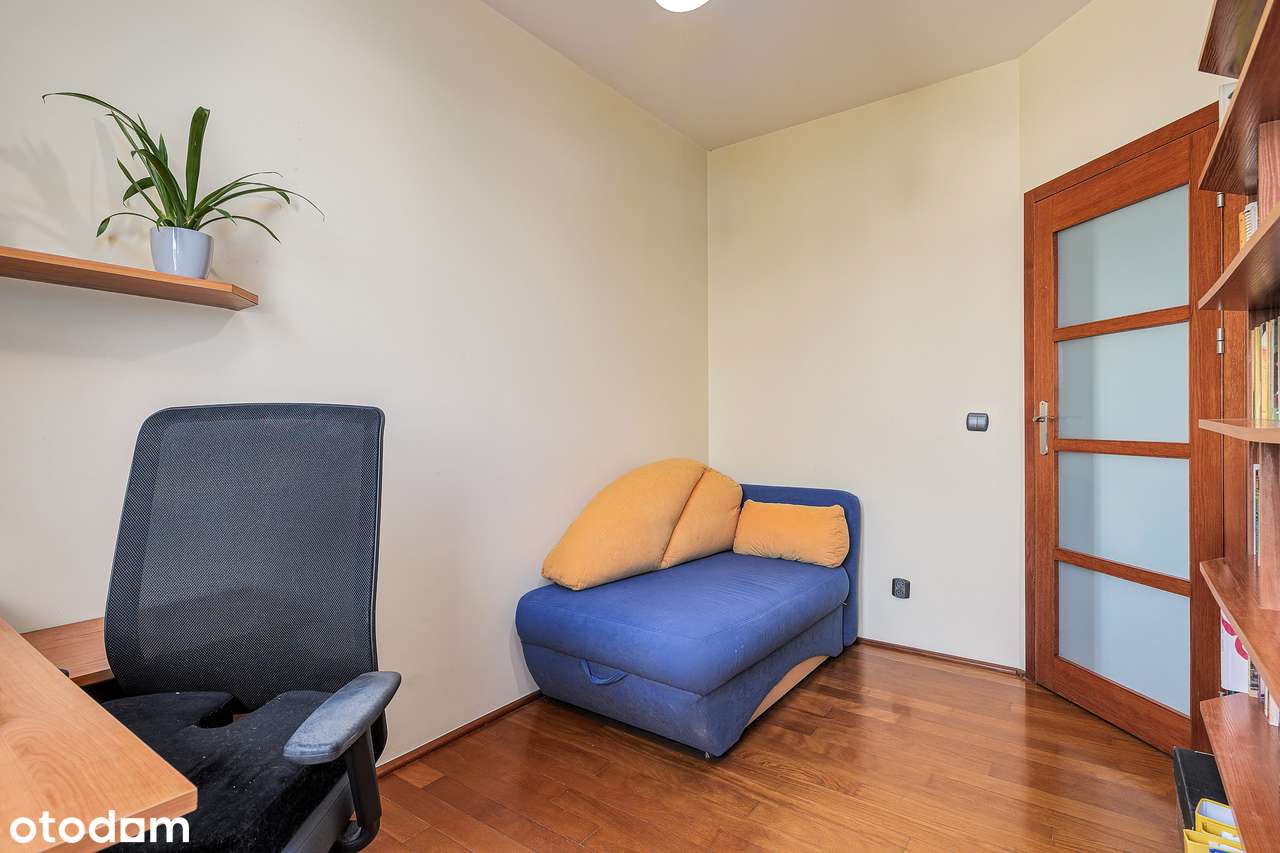 3-pokoje  z balkonem i kominkiem | Strzeżone osiedle | Wawer-14