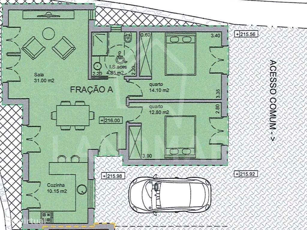 Moradia T2 em Construção, Centro de Turquel - Grande imagem: 4/4