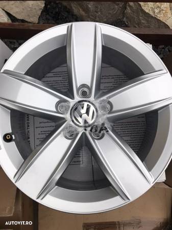 Jante Vw Tiguan , Sharan, T-roc, noi, 16” ,originale - 6