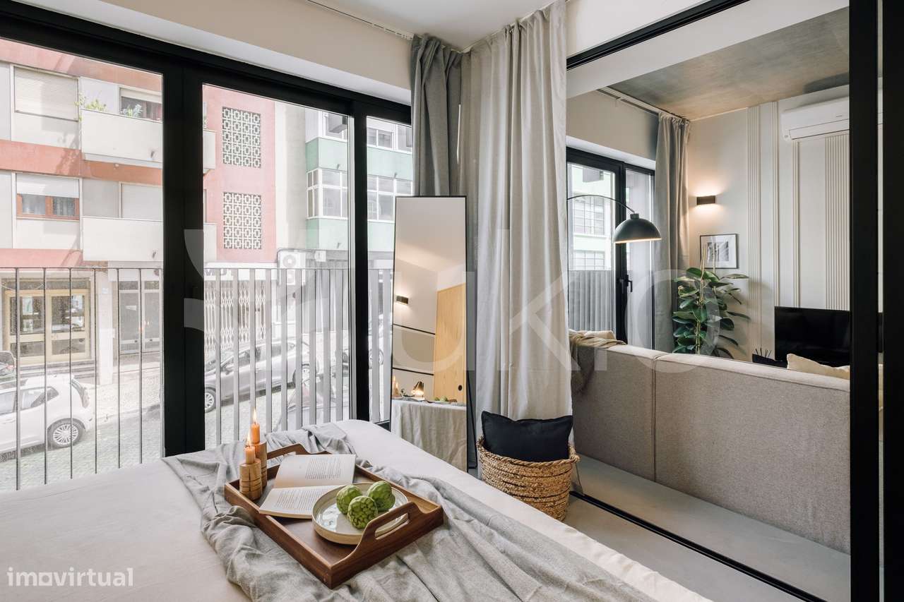 Apartamento T1 em Campo de Santana - Santa Marta - Grande imagem: 4/22