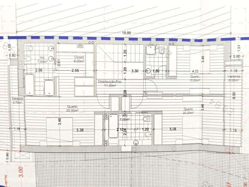 Terreno urbano com projeto aprovado – Centro de Vila do Conde - Grande imagem: 4/5