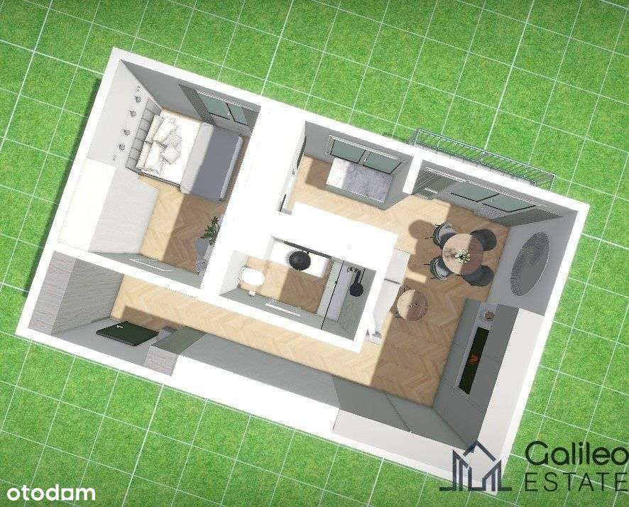 2 pokoje po gen. remoncie | klimatyzacja | Teo-17