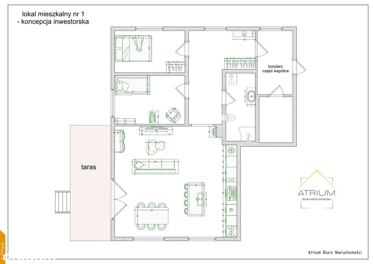 Mieszkanie z dużym ogrodem i ogromnym potencjałem – Nowy Kościół-13