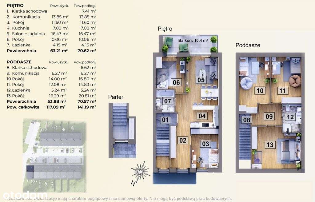 Zamknięte Osiedle! 6 Pokoi Z 2 Łazienkami! Widok! - Pełny obrazek: 5/5