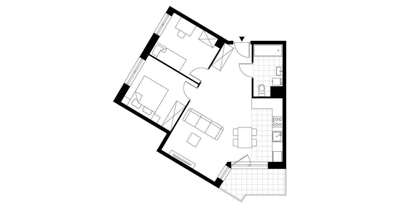Nowe Pobiedziska 2 | mieszkanie 3-pok. | M1_54 - Pełny obrazek: 4/9