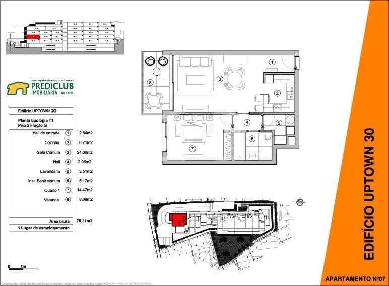 Apartamento T1 Edifício "UPTOWN 30" - Machico - Grande imagem: 2/18