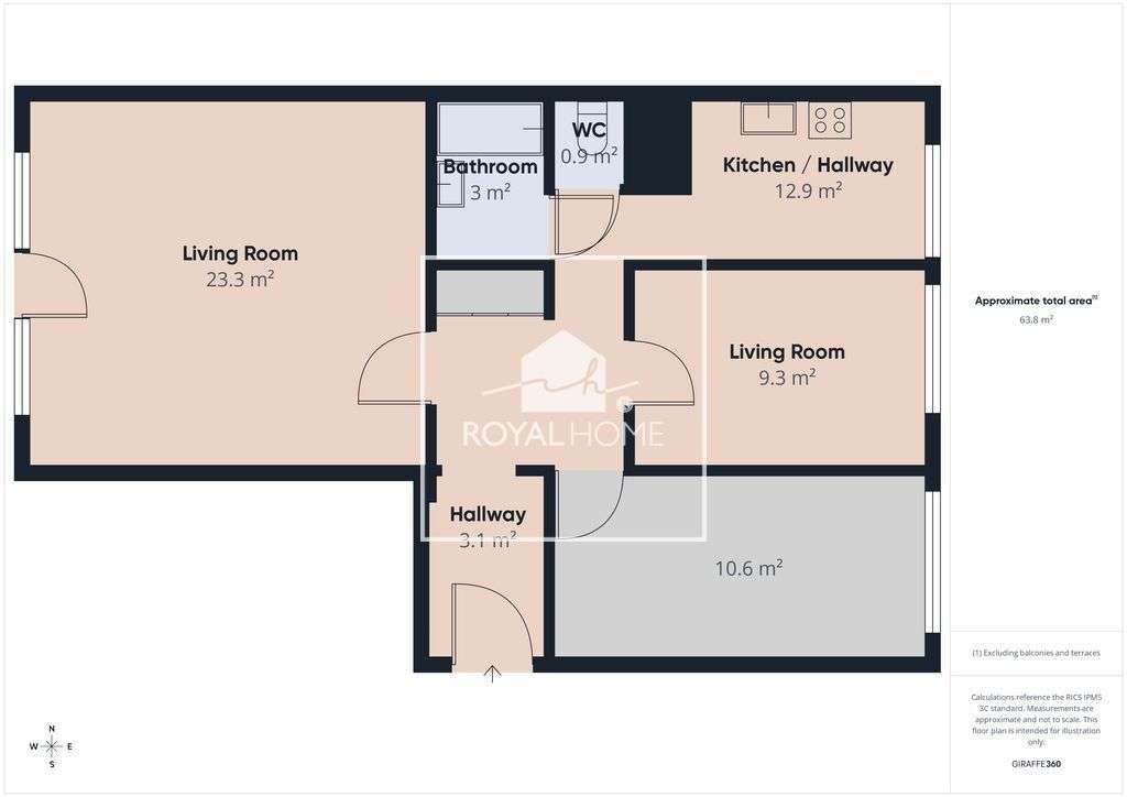 Os.Zawadzkiego,3 pok z osobną kuchnią i balkonem!-16