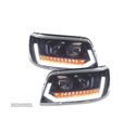 CONJUNTO DE FARÓIS PARA VOLKSWAGEN VW T5 03-09 NEW LOOK COM INDICADORES LEDS DINÂMICOS - 4