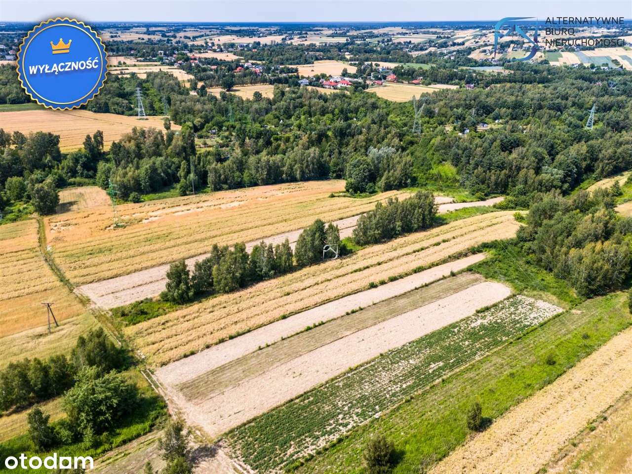 Działka rolna w Łagiewnikach-39 tys. - Pełny obrazek: 4/12