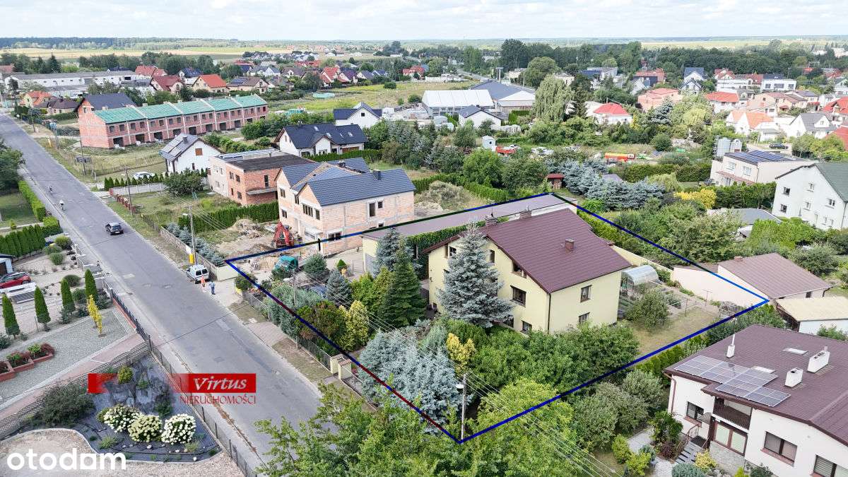 Dom plus objekt usługowy