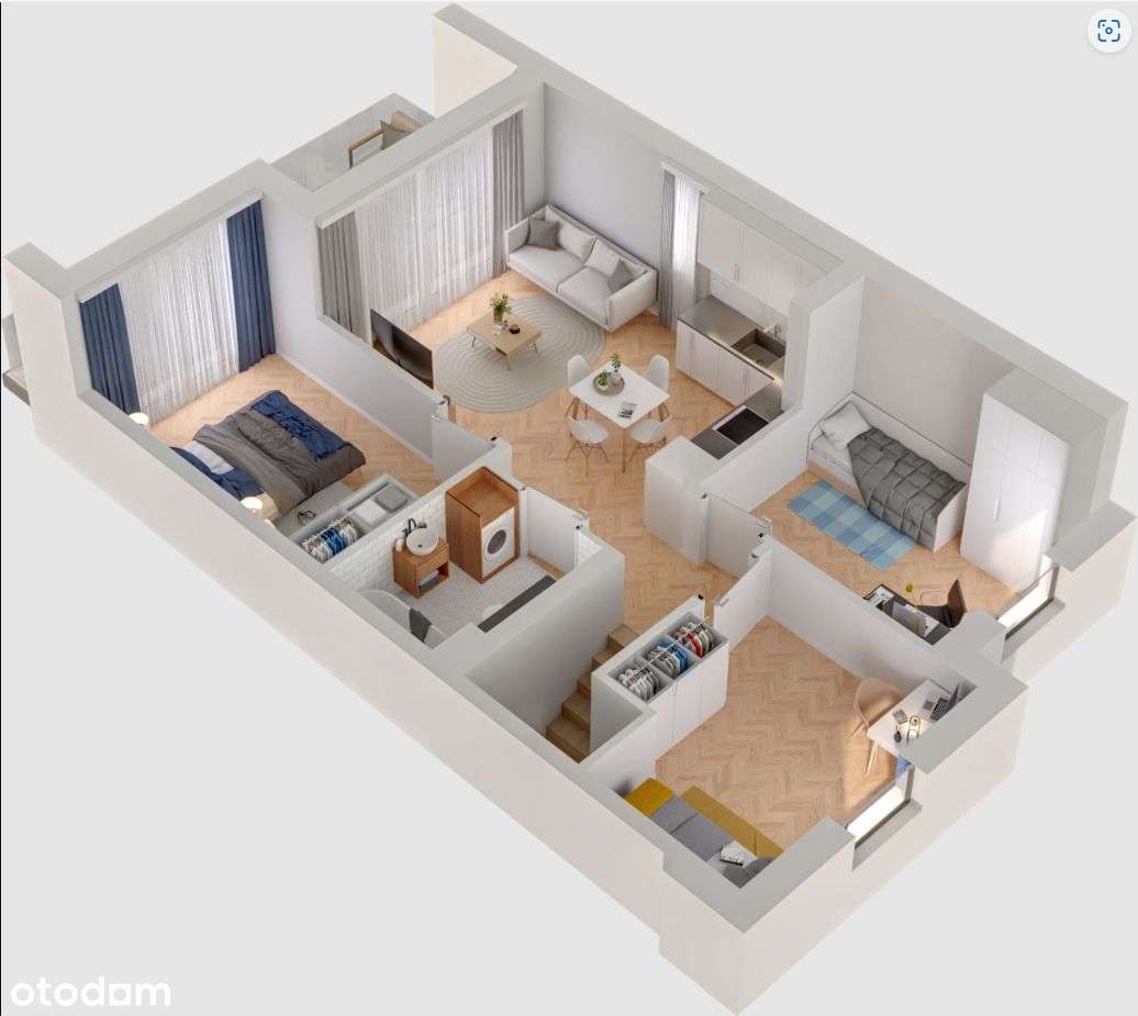 FORESTIS- Mieszkanie nr 8B - Pełny obrazek: 2/9