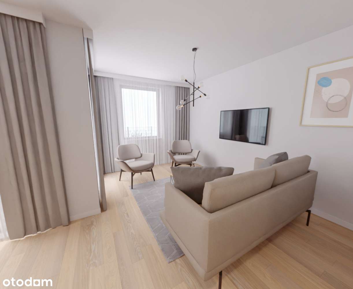 1-pokojowe mieszkanie 34,42 m2 + ogródek - Pełny obrazek: 4/10