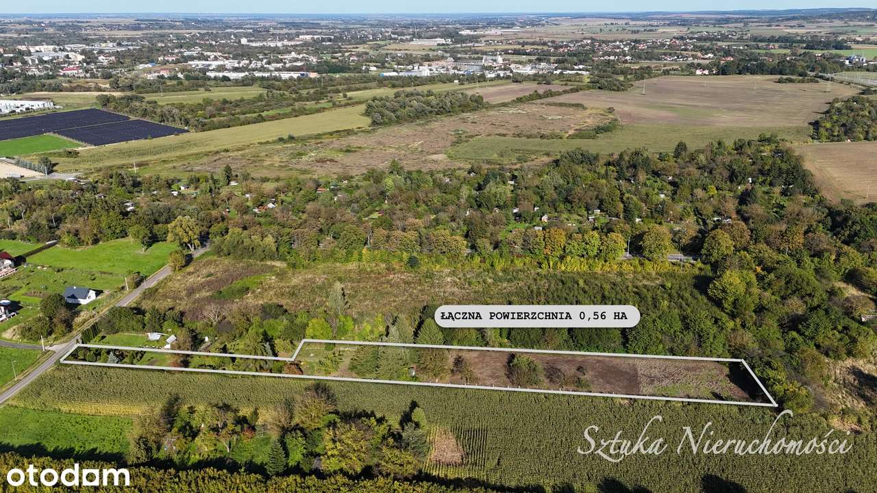 DZIAŁKA INWESTYCYJNA - możliwa zabudowa wielorodzinna 58 arów PRZEMYŚL-2