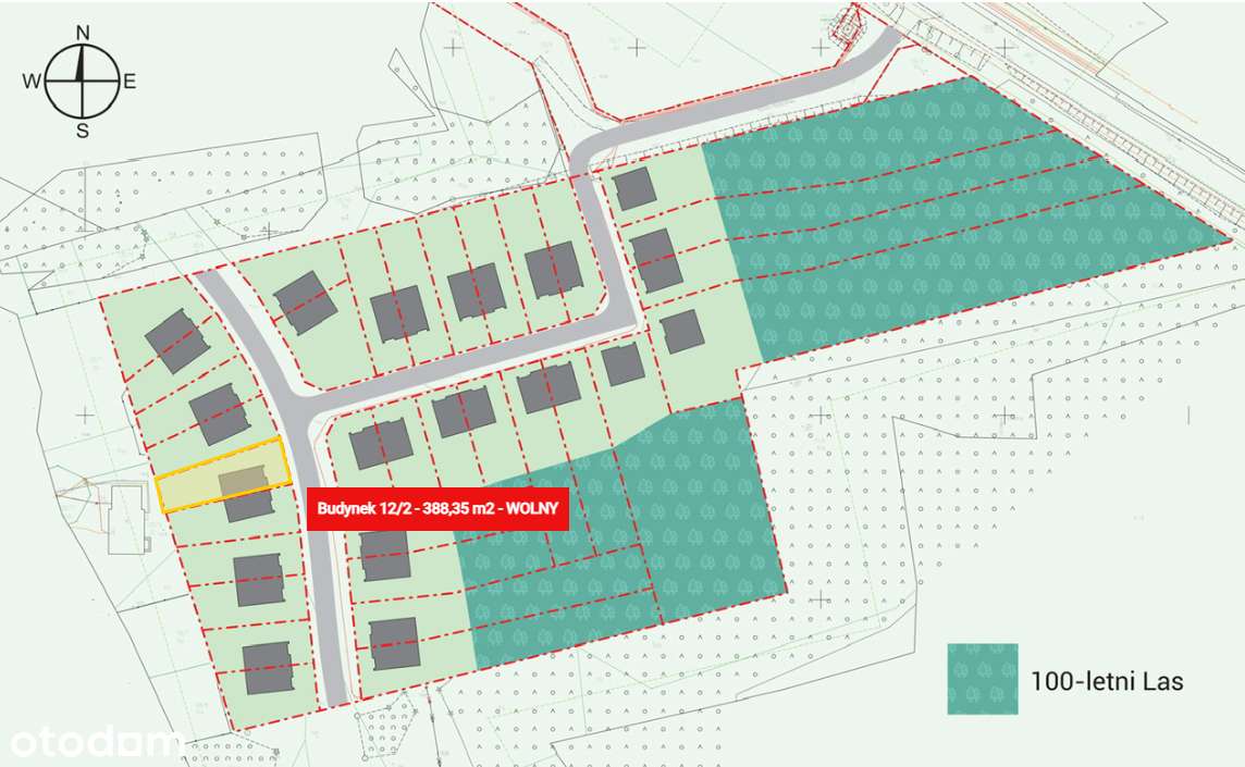 Osiedle RACULA PARK- Dom jednorodzinny w zabudowie bliźniaczej  12/2 - Pełny obrazek: 4/12