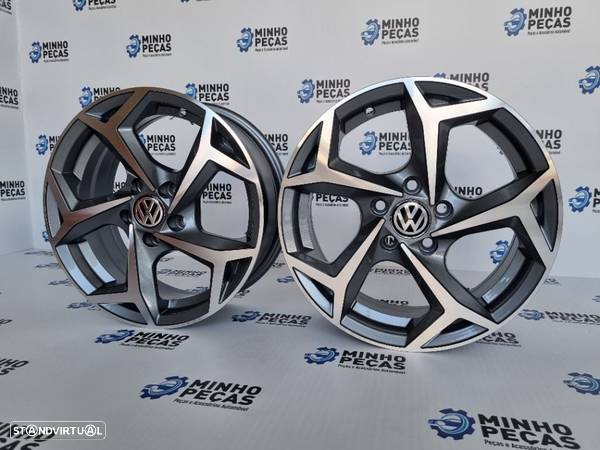 Jantes Vw Polo R-Line em 15 (5x100) GunMetal - 3