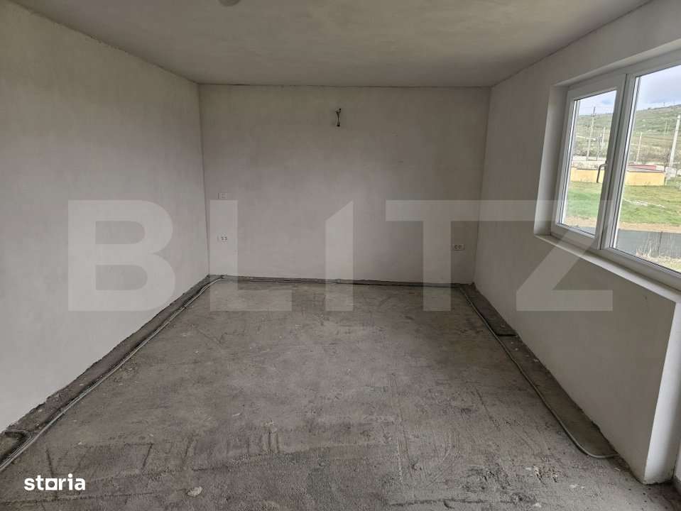 Casa la rosu/semifinisata, P + E, 139 mp utili, 523 mp teren, Bradesti - Imagine principală: 5/8