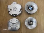 4 Centros Jante Roda BMW Volvo Ford Renault - 2