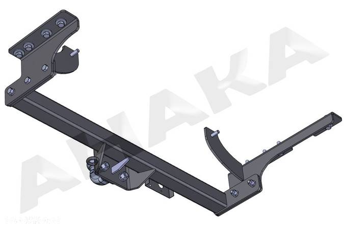 Hak Holowniczy Odkręcany Do Jeep Cherokee Xj 1988-1997 - 4