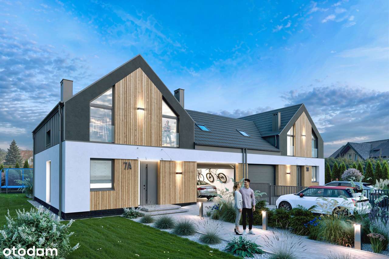 Twój nowy dom blisko Wrocławia –przestrzeń, cisza i komfort Nadolice W-1