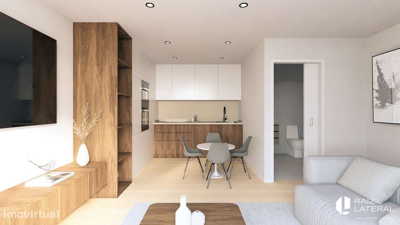 Moradia T1  totalmente renovada | Nova Construção-15