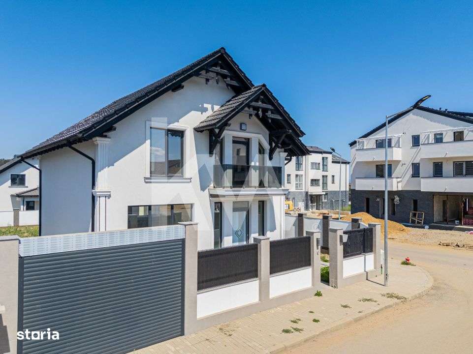 Casa moderna cu 4 camere, curte generoasa si finisaje premium – Sanp - Imagine principală: 1/19