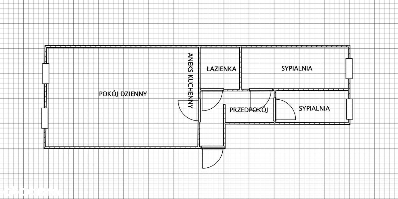 60 m2 / 3 pokoje / po generalnym remoncie-5