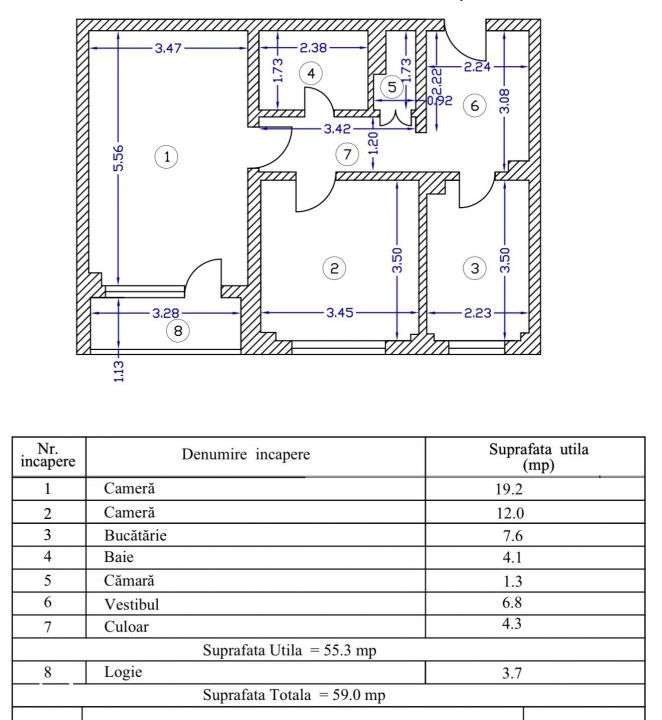 Vanzare apartament 2 camere–6 minute metrou Dristor Traian Popovici-8