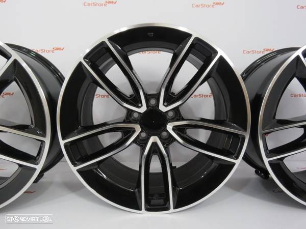 Jantes  Look Mercedes  Cla 18 8 et 45 5x112  PRetas + Polidas - 3